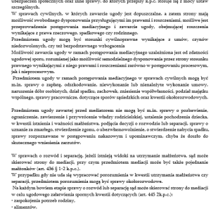 Mediacja i ugoda – opis