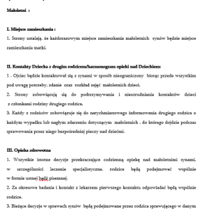 Rodzicielski plan wychowawczy